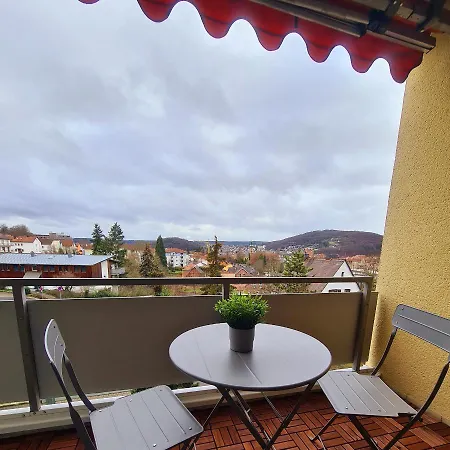 1,5 Mit Traumhafter Aussicht Apartament Bad Kissingen