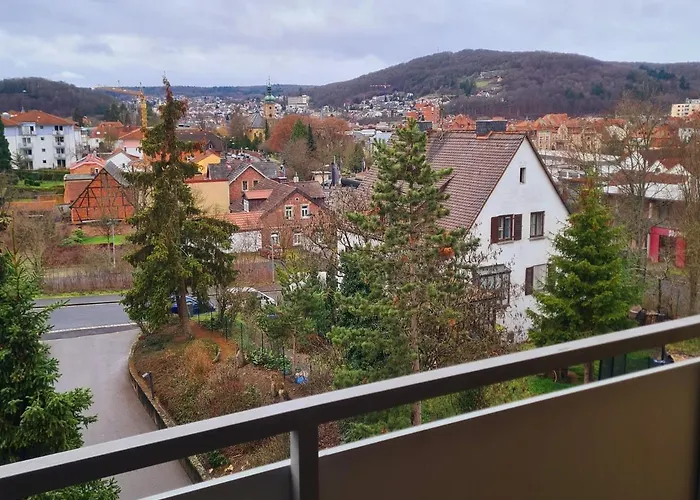 1,5 Mit Traumhafter Aussicht דירה באד קיסינגן